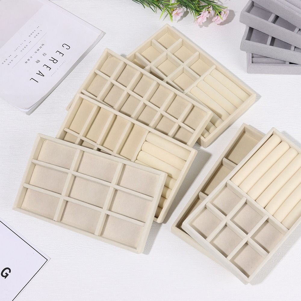 Drawer Box Stackable Velvet Je - Velvet Jewelry Box บทวิจารณ์และราคา