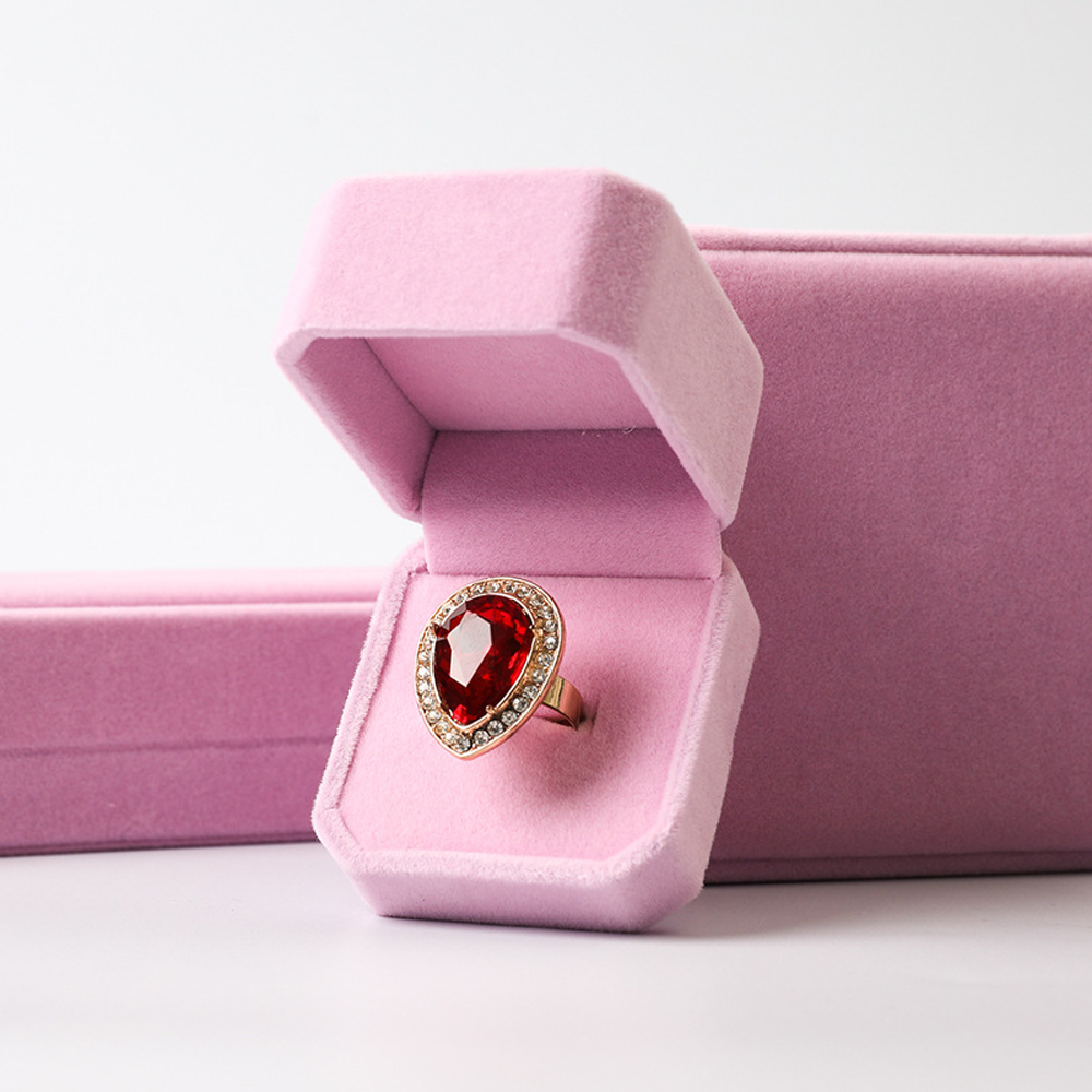 50Pcs Custom Logo Bulk 7x10cm  - Velvet Jewelry Box บทวิจารณ์และราคา