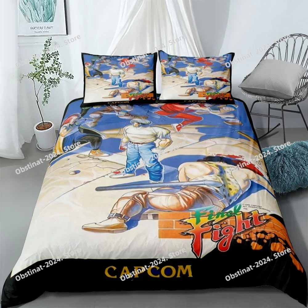 Streets of Rage Final Duvet Co - Linen Duvet Cover บทวิจารณ์และราคา
