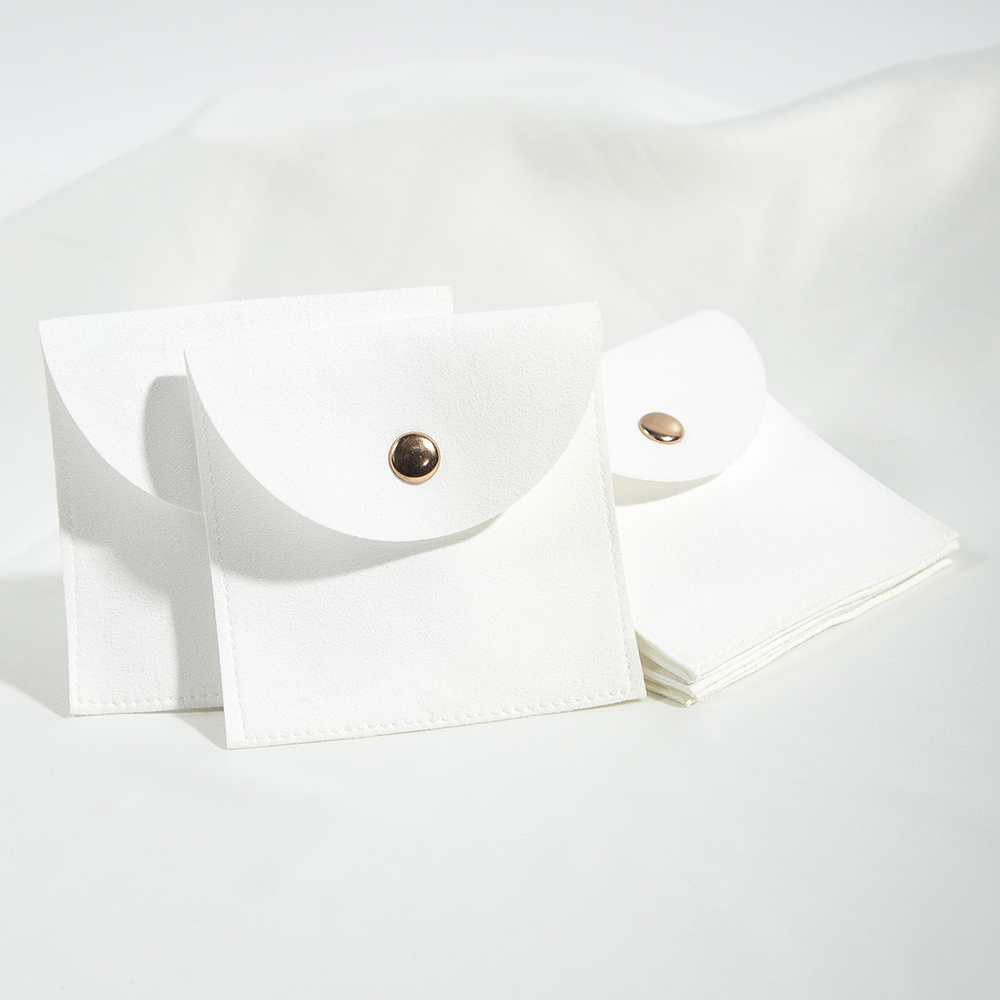 10Pcs White Suede Velvet Micro - Velvet Jewelry Box บทวิจารณ์และราคา