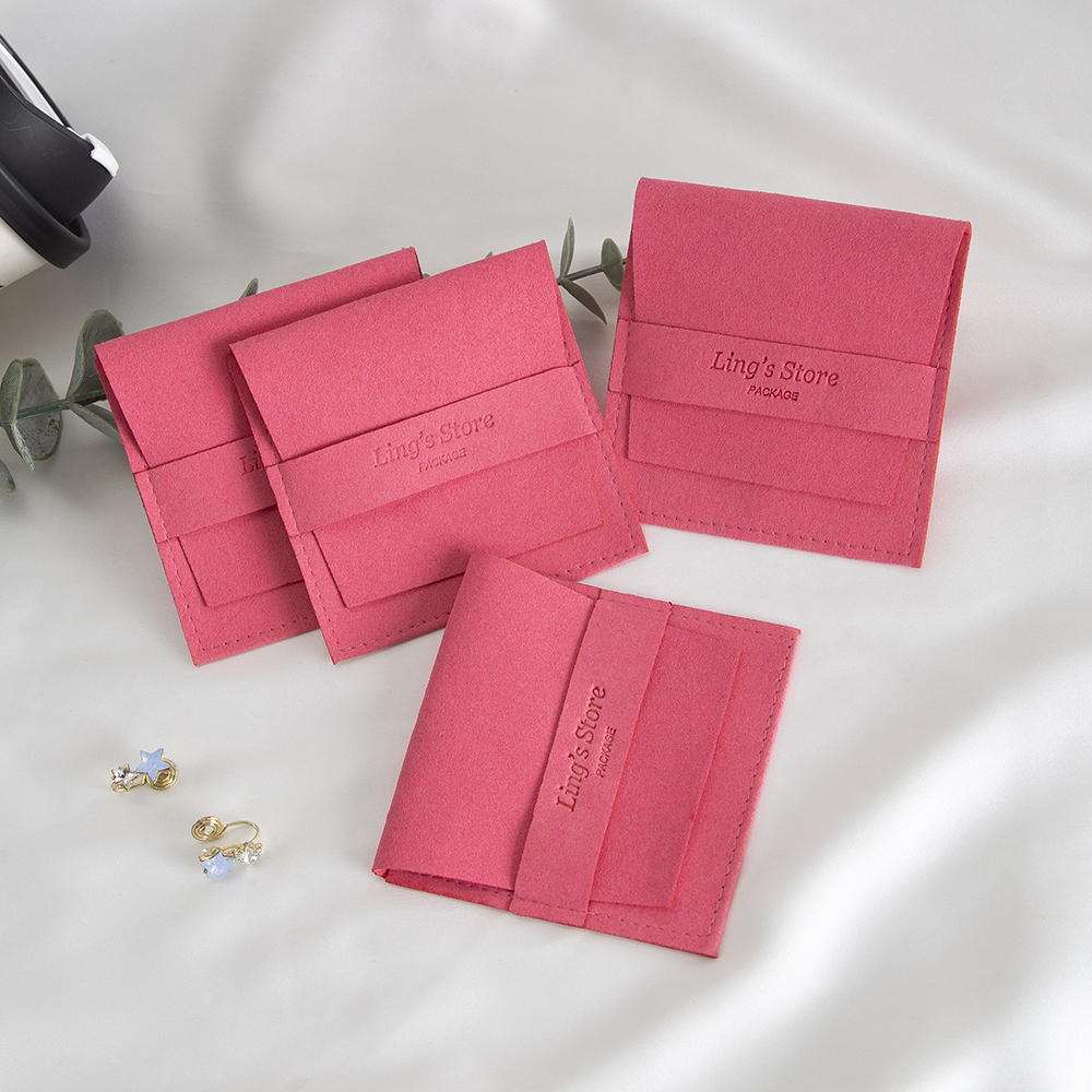 50/100Pcs Chic Custom Logo Jew - Velvet Jewelry Box บทวิจารณ์และราคา