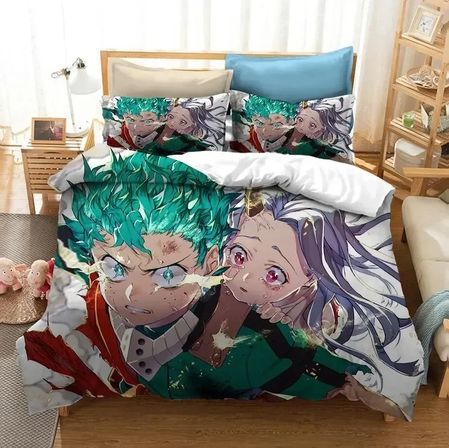 3D Anime My Hero Academia Prin - Linen Duvet Cover บทวิจารณ์และราคา