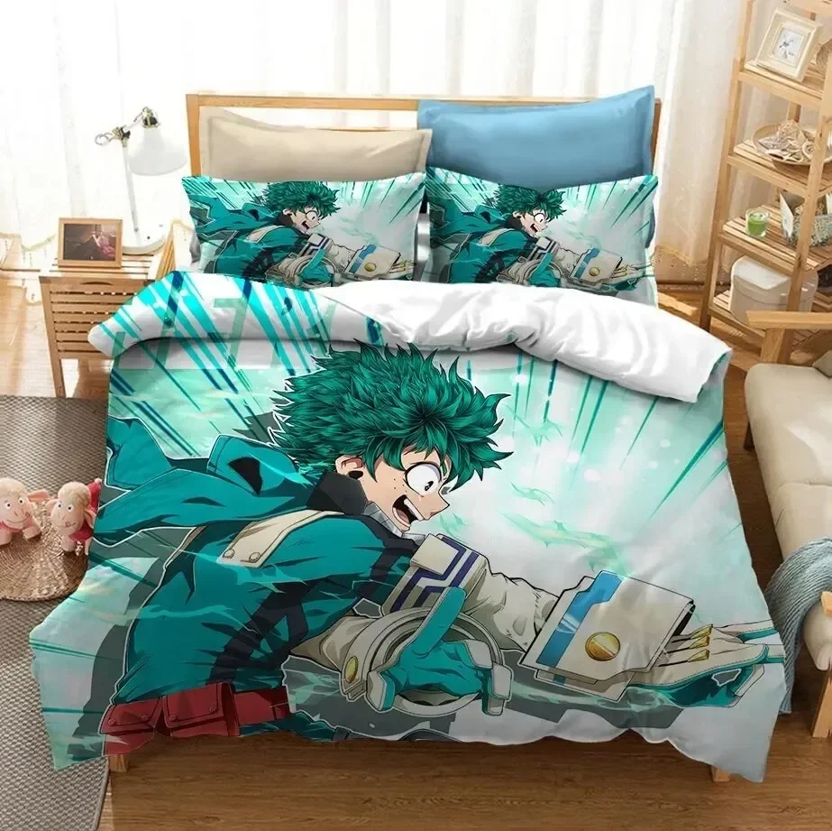 3D Anime My Hero Academia Prin - Linen Duvet Cover บทวิจารณ์และราคา