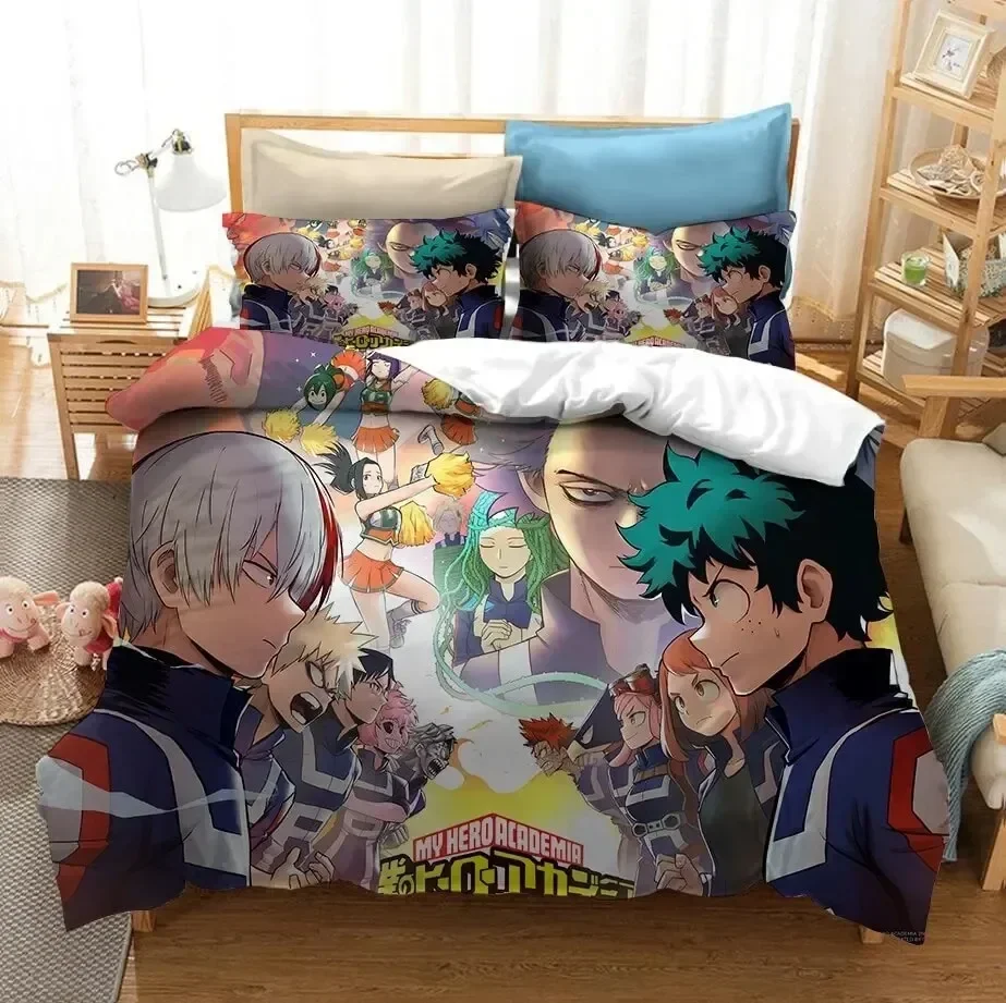3D Anime My Hero Academia Prin - Linen Duvet Cover บทวิจารณ์และราคา