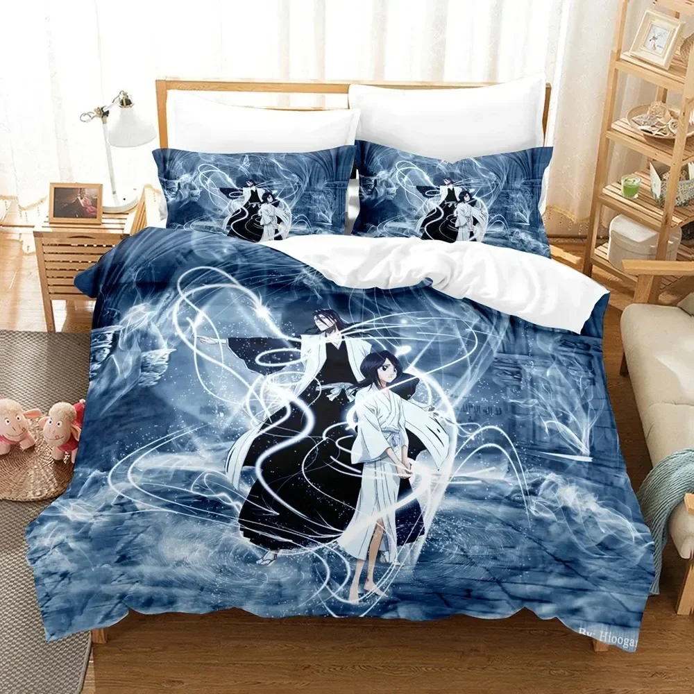 3D Print Anime Bleach Kurosaki - Linen Duvet Cover บทวิจารณ์และราคา