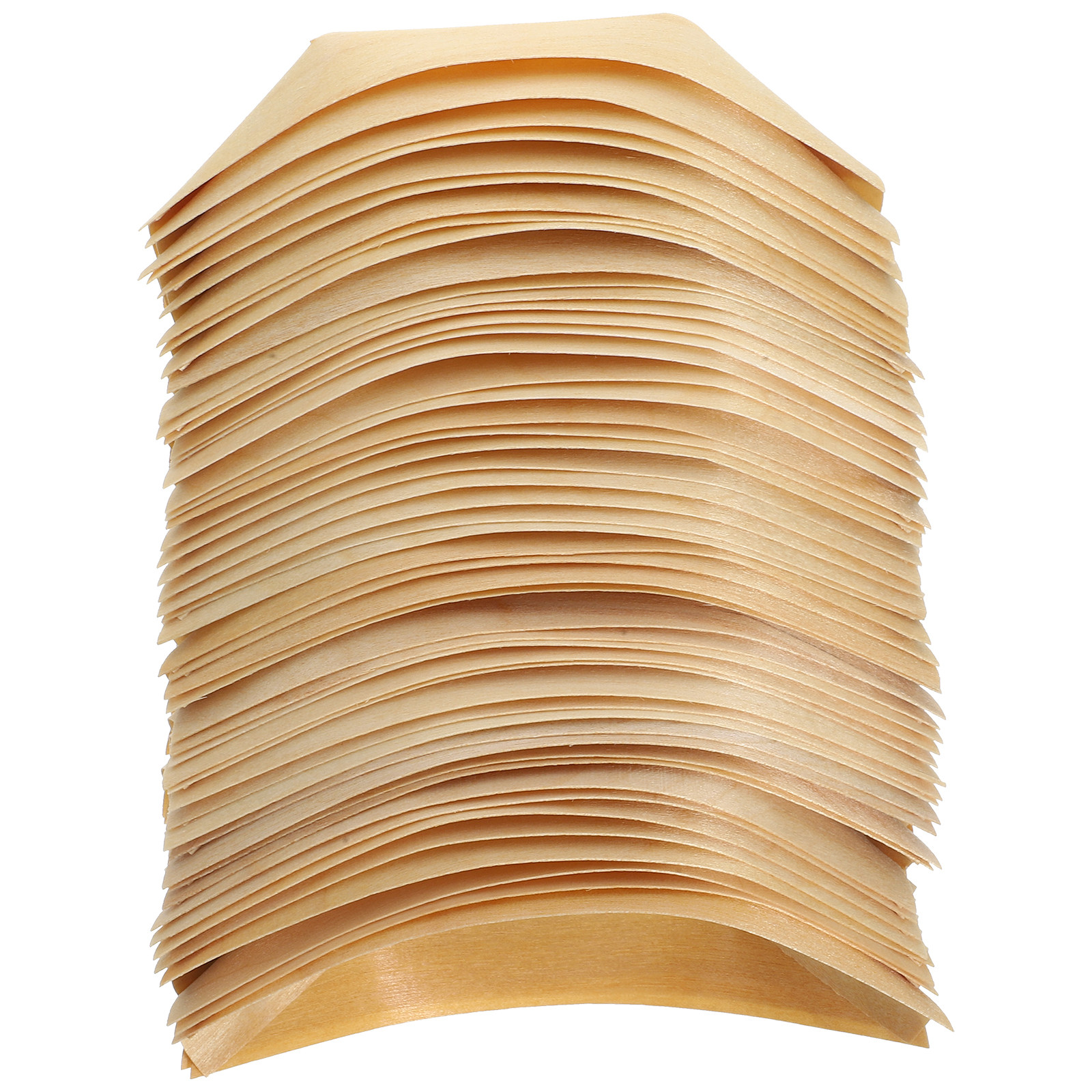 50 pcs Wooden Serving Boat Sna - Wooden Serving Tray บทวิจารณ์และราคา