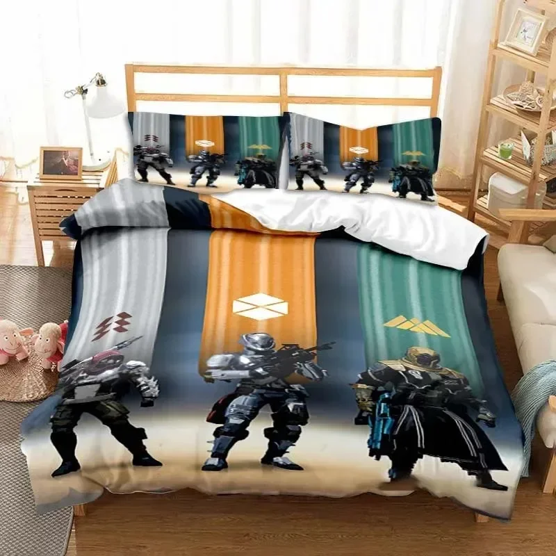 Game Destiny Printed Bed Set D - Linen Duvet Cover บทวิจารณ์และราคา