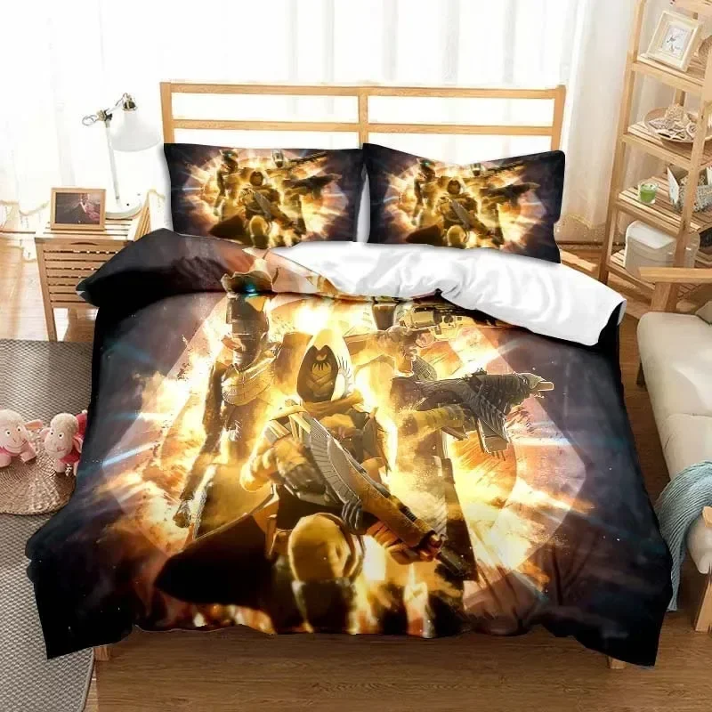 Game Destiny Printed Bed Set D - Linen Duvet Cover บทวิจารณ์และราคา