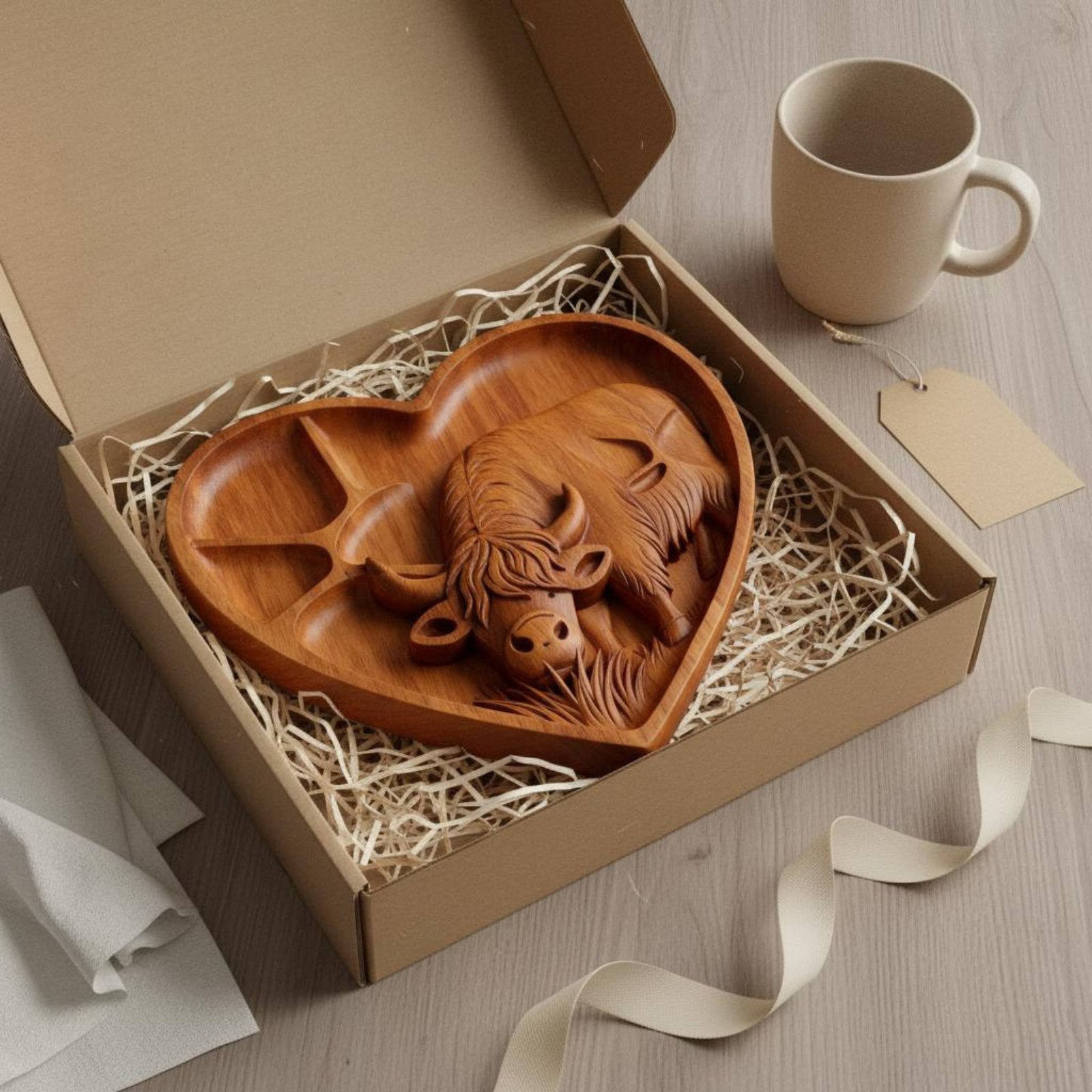 Creature Shaped Serving Board  - Wooden Serving Tray บทวิจารณ์และราคา