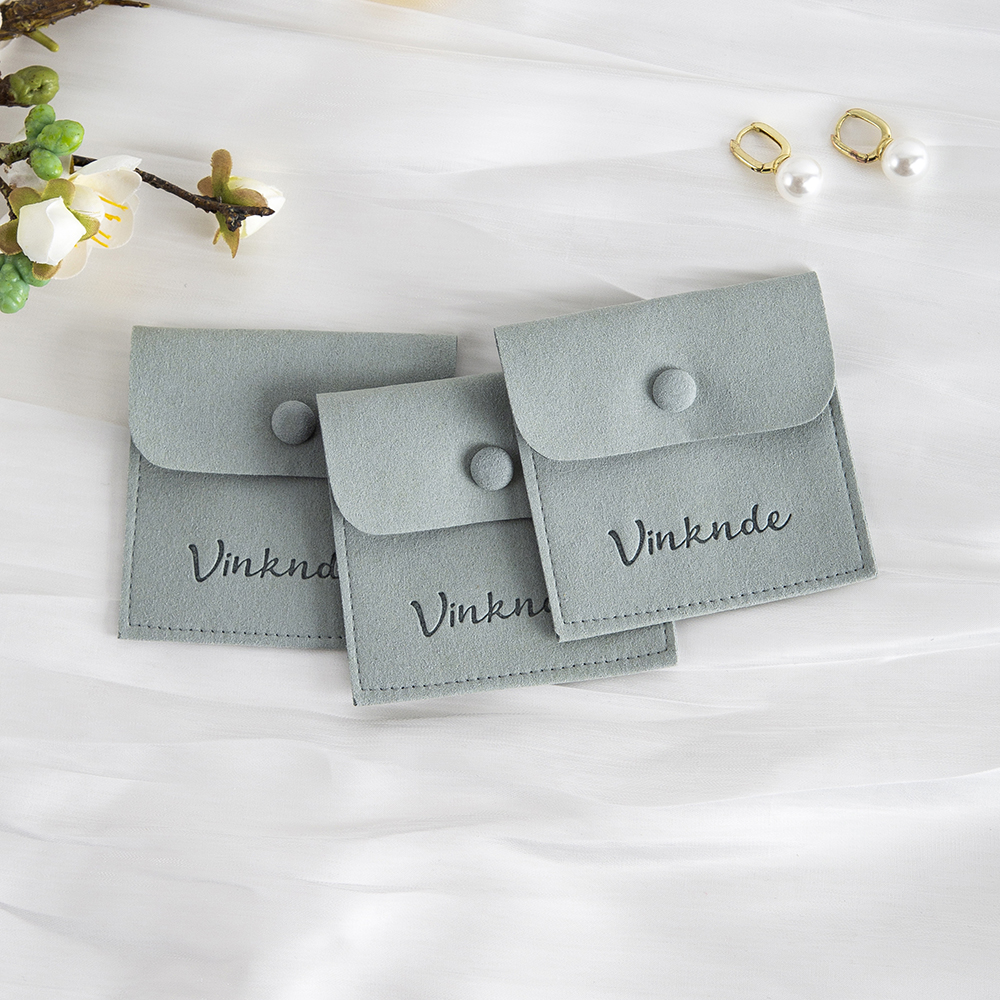100Pcs Custom Jewelry Gift Bag - Velvet Jewelry Box บทวิจารณ์และราคา