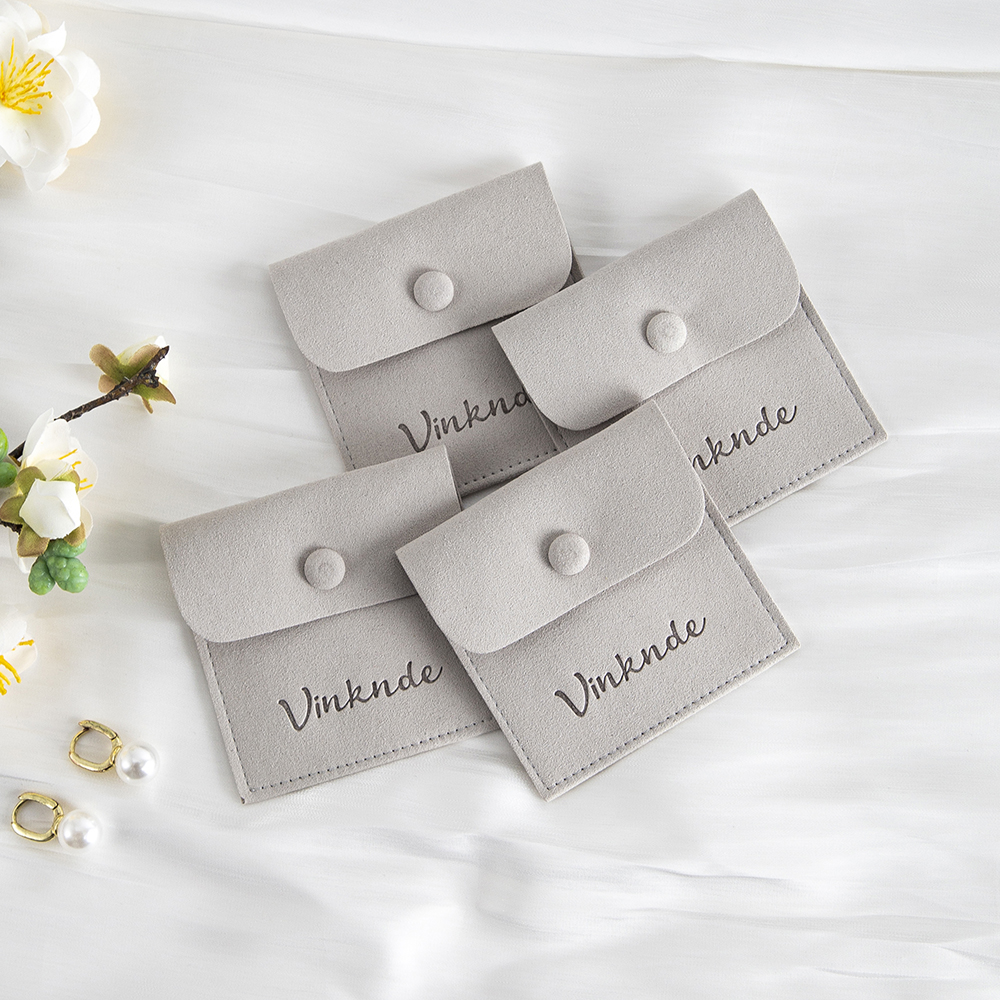 100Pcs Custom Jewelry Gift Bag - Velvet Jewelry Box บทวิจารณ์และราคา