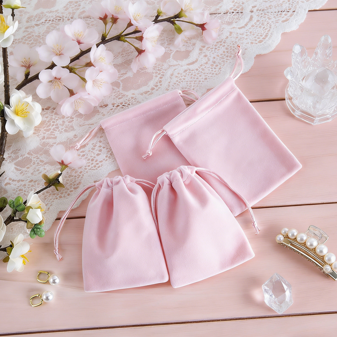 10Pcs Soft Velvet Drawstring S - Velvet Jewelry Box บทวิจารณ์และราคา