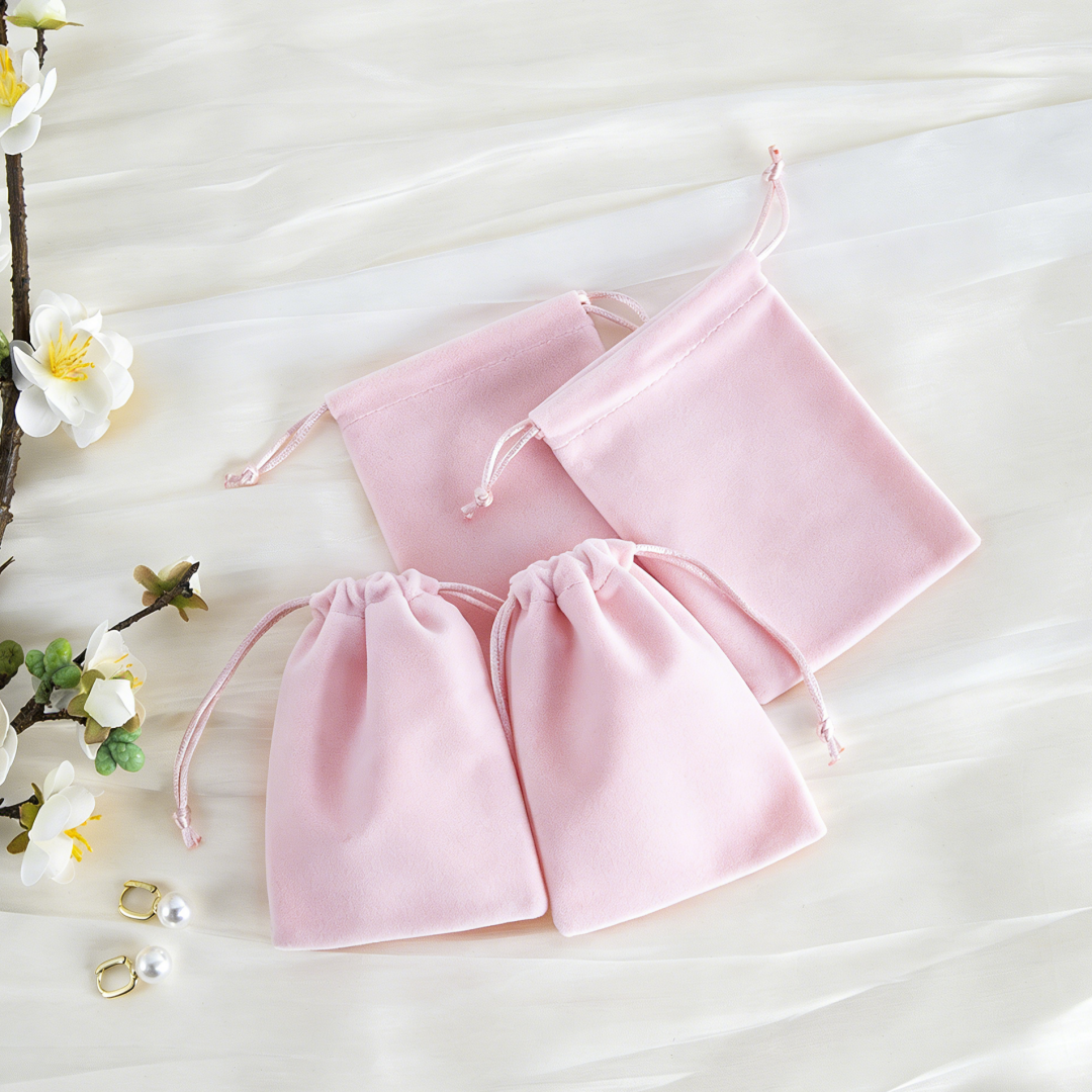 10Pcs Soft Velvet Drawstring S - Velvet Jewelry Box บทวิจารณ์และราคา