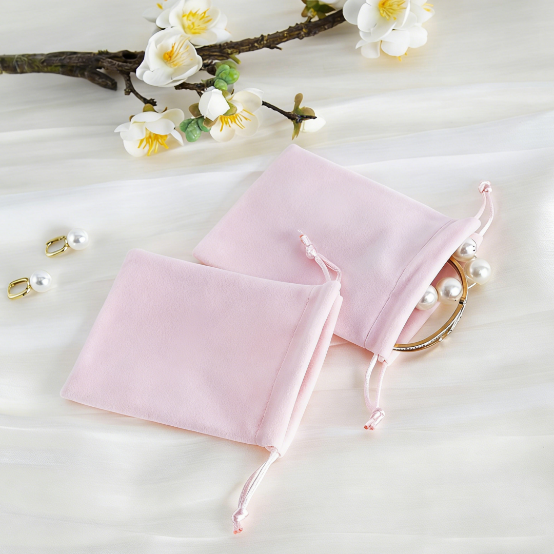 10Pcs Soft Velvet Drawstring S - Velvet Jewelry Box บทวิจารณ์และราคา
